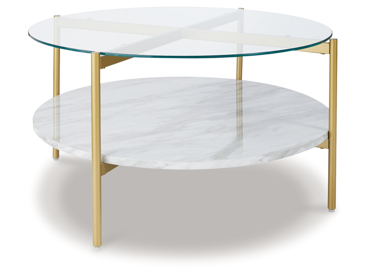 Ashley FURNITURE Wynora コーヒーテーブルA0090 Wynora Coffee Table | Cocktail Table | Michael's Discount