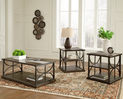 Carisbry Table Set Of 3 Ashley Furniture HomeStore