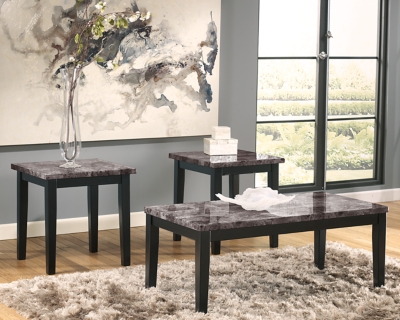 Maysville Table (Set of 3), Black, large