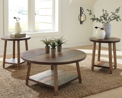 Raebecki Table Set Of 3 Ashley Furniture HomeStore