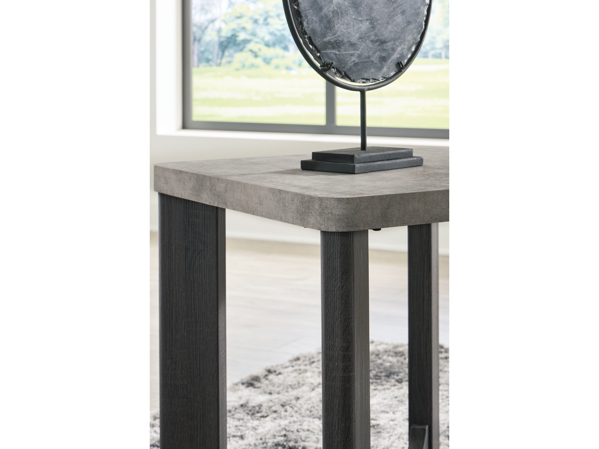 Image 2 of Sharstorm Table (Set of 3) Two-tone Gray