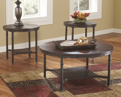 Sandling Table Set Of 3 Ashley Furniture Homestore