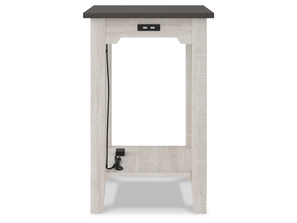 Dorrinson Chairside End Table with USB Ports & Outlets | Ashley