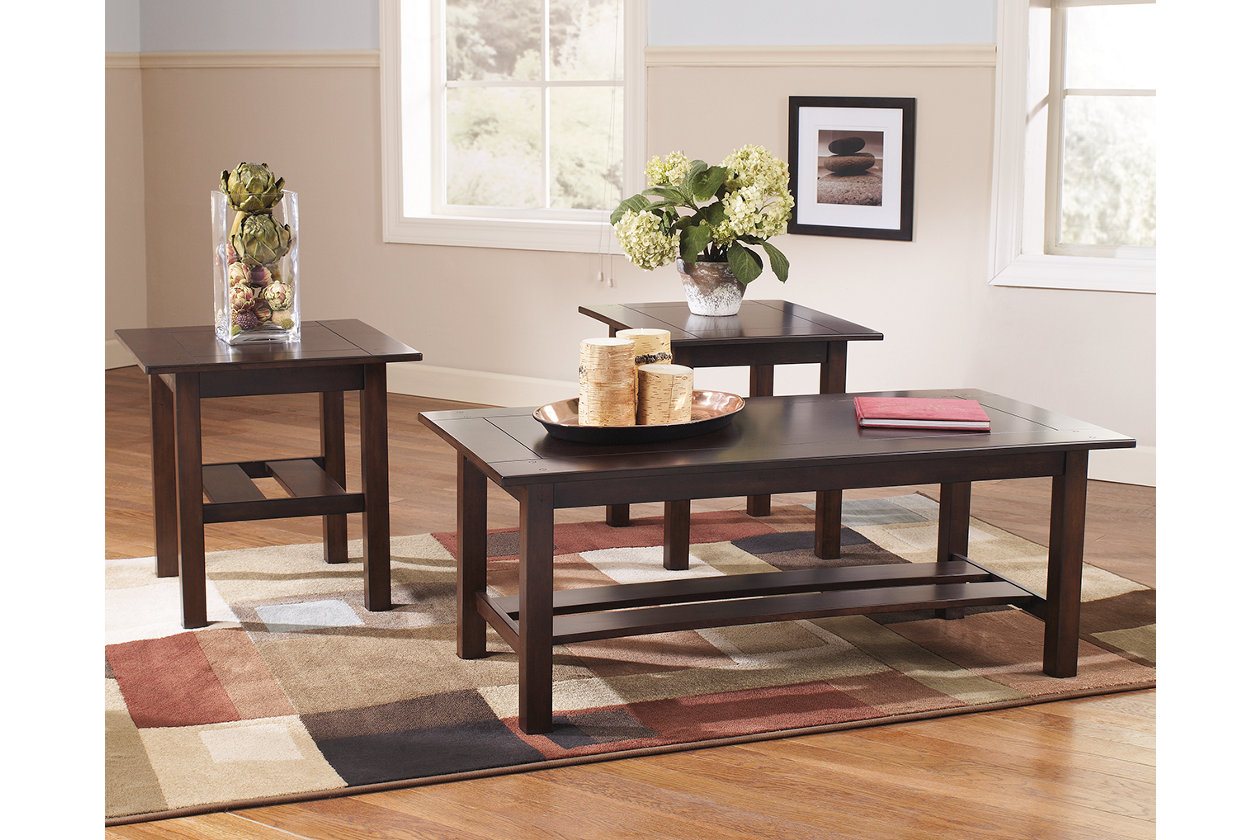 Lewis Table Set Of 3 Ashley Furniture HomeStore