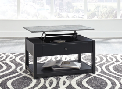 Ezmonei Coffee Table with Lift Top, , rollover