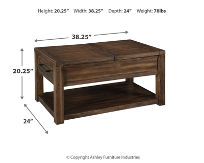 Marleza chairside end discount table