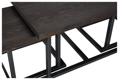 Airdon Coffee Table with Stools (Set of 3)