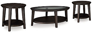 Celamar Coffee Table with 2 End Tables, , large