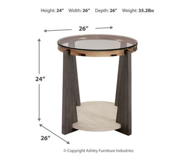 Frazwa End Table, , large