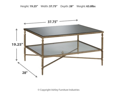 Cloverty Coffee Table, , large