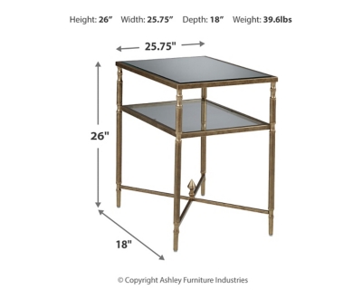 Cloverty End Table, , large