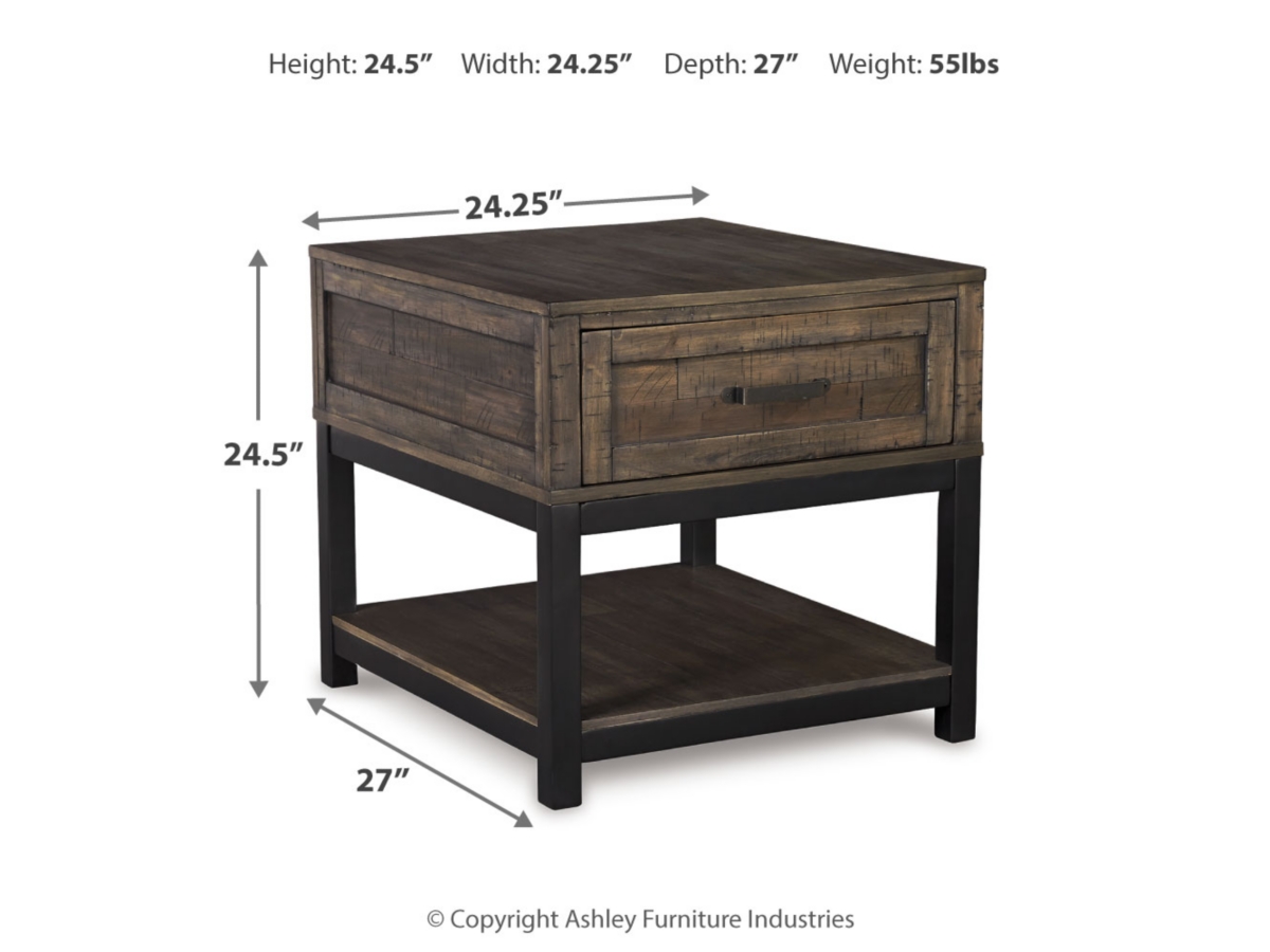 Johurst Coffee Table with End Table Ashley
