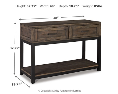 Johurst Sofa/Console Table, , large