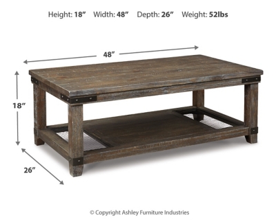 Danell Ridge Coffee Table, , large