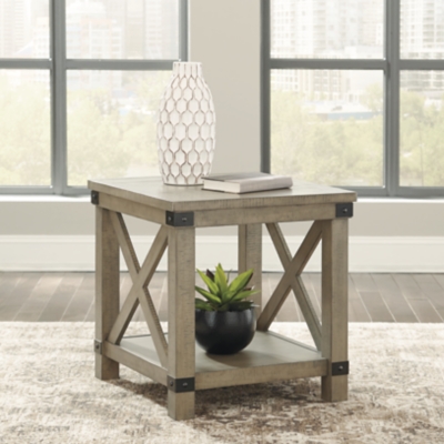 Tasha Aluminum Accent Table - Small Aluminum Table - Ethan Allen