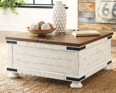 Farmhouse Trunk Coffee Table Set