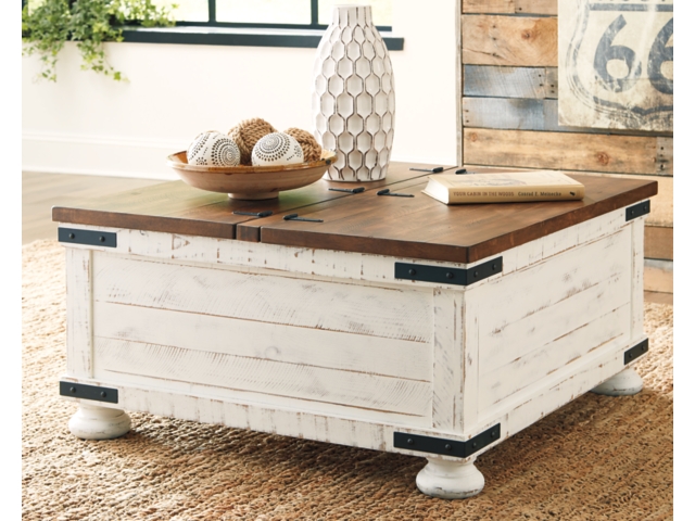 Wystfield Coffee Table with Lift Top | Ashley
