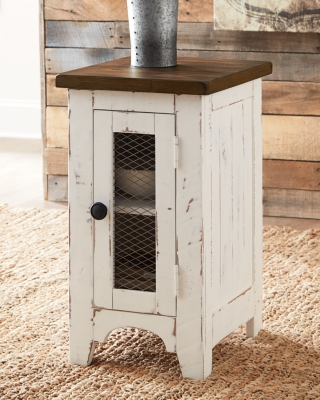 Ashley furniture discount chairside end table