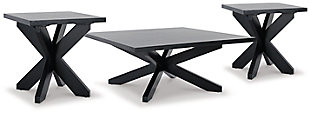 Joshyard Coffee Table with 2 End Tables, , large