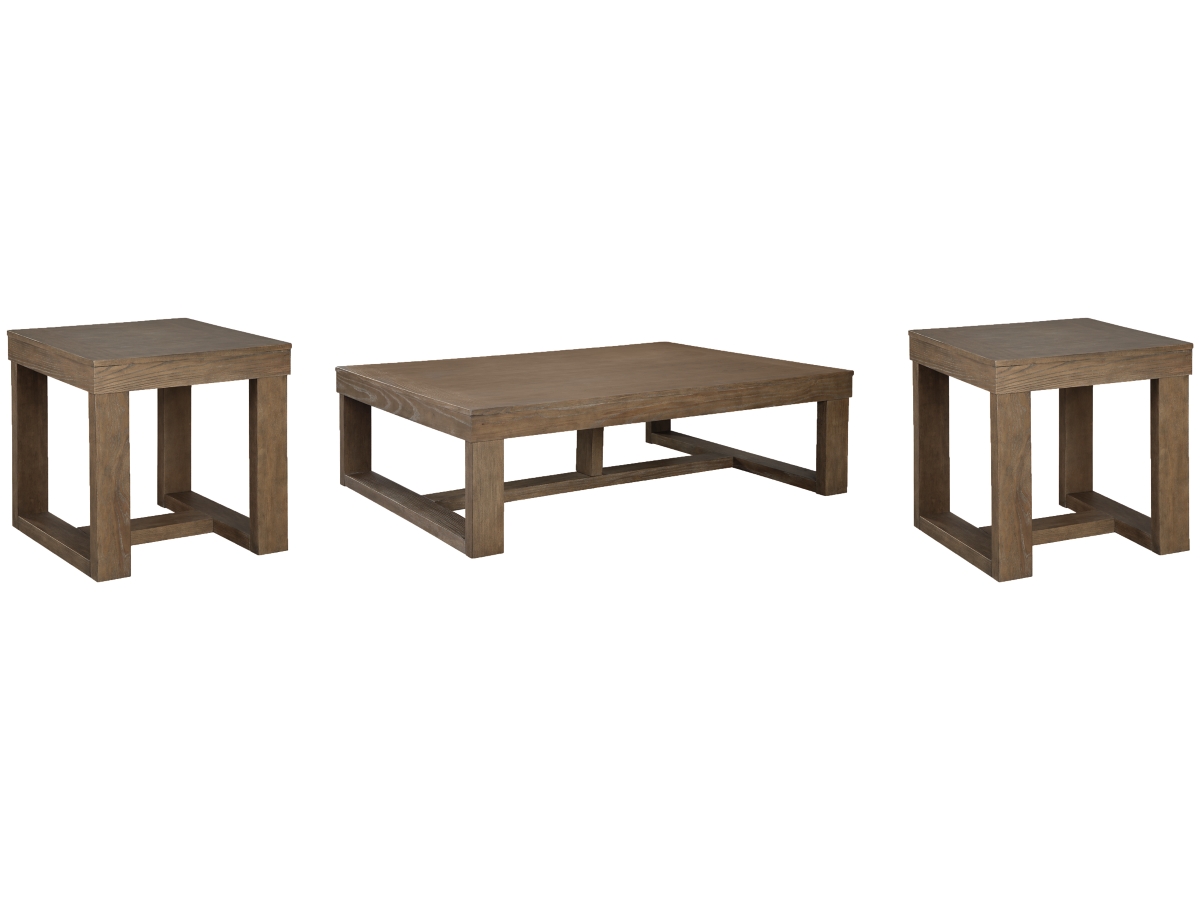 Cariton Coffee Table with 2 End Tables | Ashley