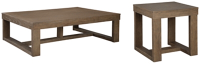 APG-T471-12 Cariton Coffee Table with 1 End Table, Gray sku APG-T471-12