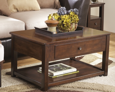 Marion Coffee Table With Lift Top Ashley Furniture HomeStore