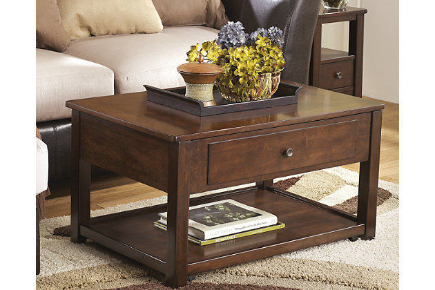 Marion Coffee Table With Lift Top, Ashley Furniture Coffee Table With Stools