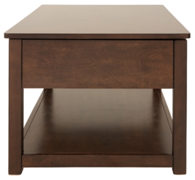 Marion Coffee Table With Lift Top Ashley Furniture Homestore