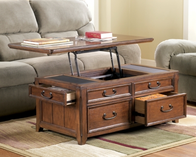 Woodboro Coffee Table with Lift Top, , rollover