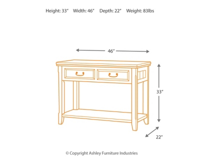 Picture of Woodboro Sofa/Console Table