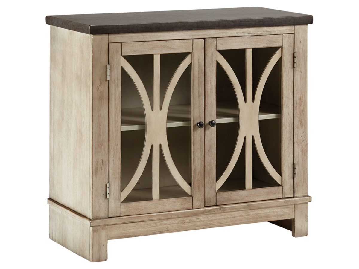 ASHLEYヴィンテージ風キャビネットVennilux 海外定価 約5万円相当 Vennilux Accent Cabinet | Ashley