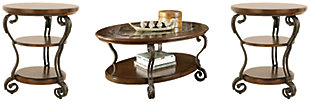 Nestor Coffee Table with 2 End Tables, , large
