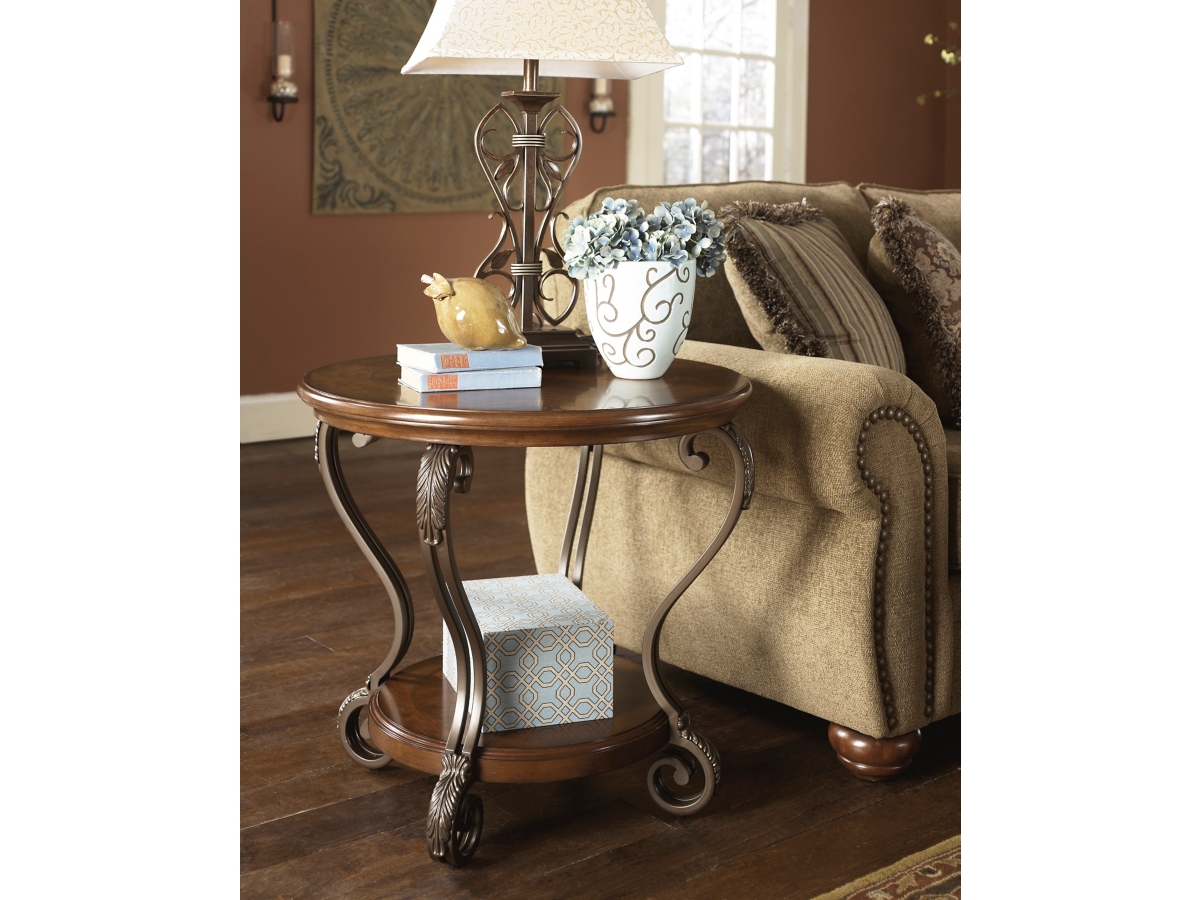 Nestor Coffee Table with 2 End Tables | Ashley