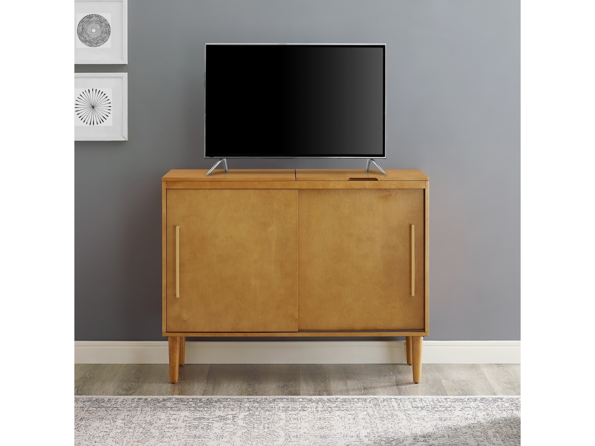 Ashley media console discount