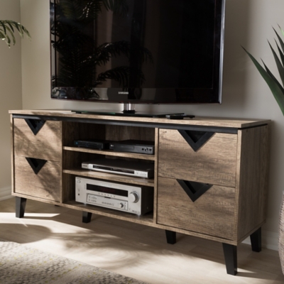 Four Drawer 55" TV Stand, , rollover