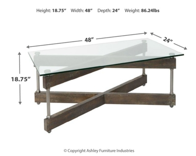 Glass Top Coffee Table Ashley Furniture Homestore