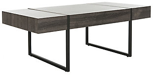 Conor Rectangular Modern Coffee Table, , large