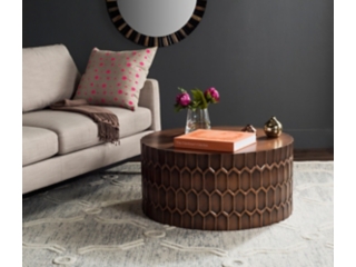 Safavieh Honeycomb Drum Coffee Table