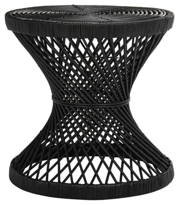 Safavieh Rattan Bowed Accent Table Ashley Furniture Homestore