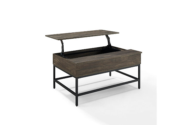 Crosley Jacobsen Lift Top Storage, Made Com Lomond Lift Top Coffee Table With Storage