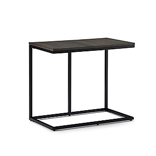 Simpli Home Contemporary Wide C Side Table, , large