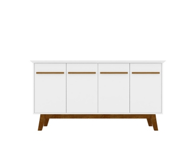 Manhattan Comfort Yonkers Sideboard in White, White, large