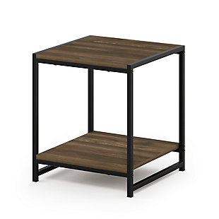Camnus Modern Living 2-Tier End Table, Columbia Walnut, large