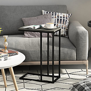 Camnus Living Sofa Side Table, French Oak Gray, rollover