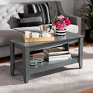 Elada Gray Finished Wood Coffee Table, , rollover