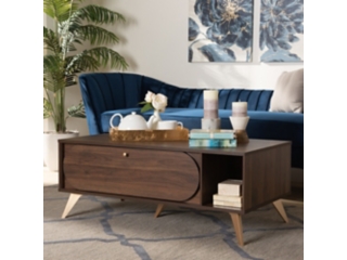 Edel Walnut Coffee Table