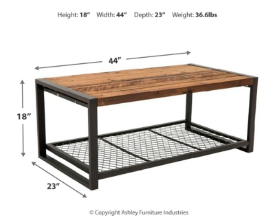 Crawford Burke Brisbane Coffee Table Ashley Furniture Homestore