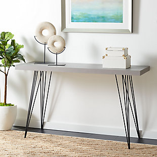 Safavieh Wolcott Console Table, Gray, rollover