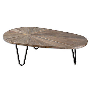 Uttermost Leveni Wooden Coffee Table, , large