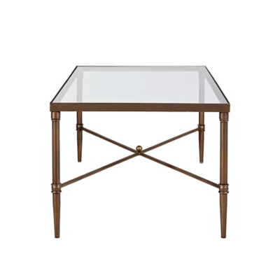 Bronze rectangle store coffee table